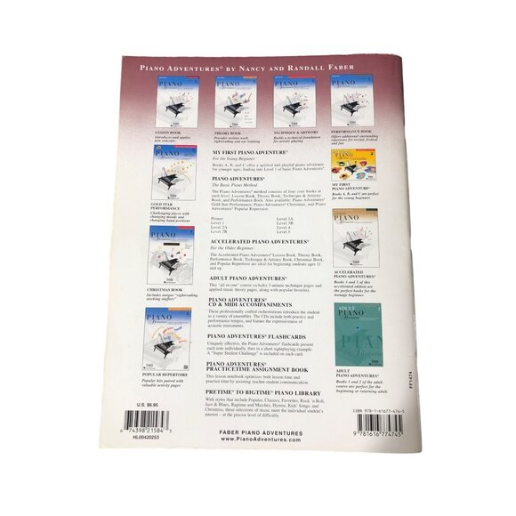 Accelerated Piano Adventures Theory Book 2 Nancy & Randall Faber For The Older B - Picture 2 of 6